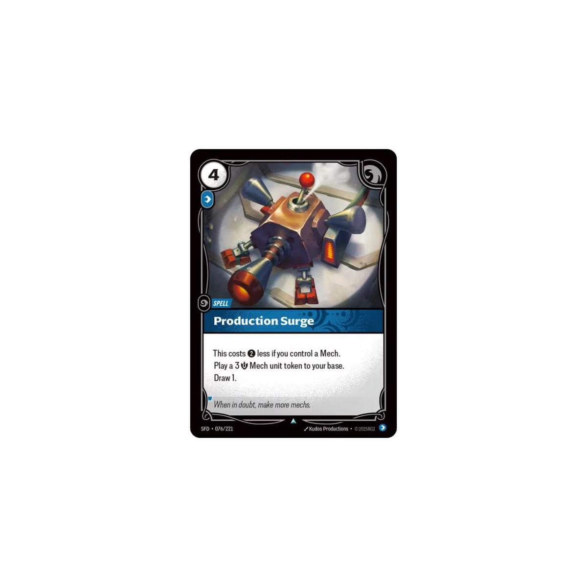 Production Surge SFD 076/221 – Foil