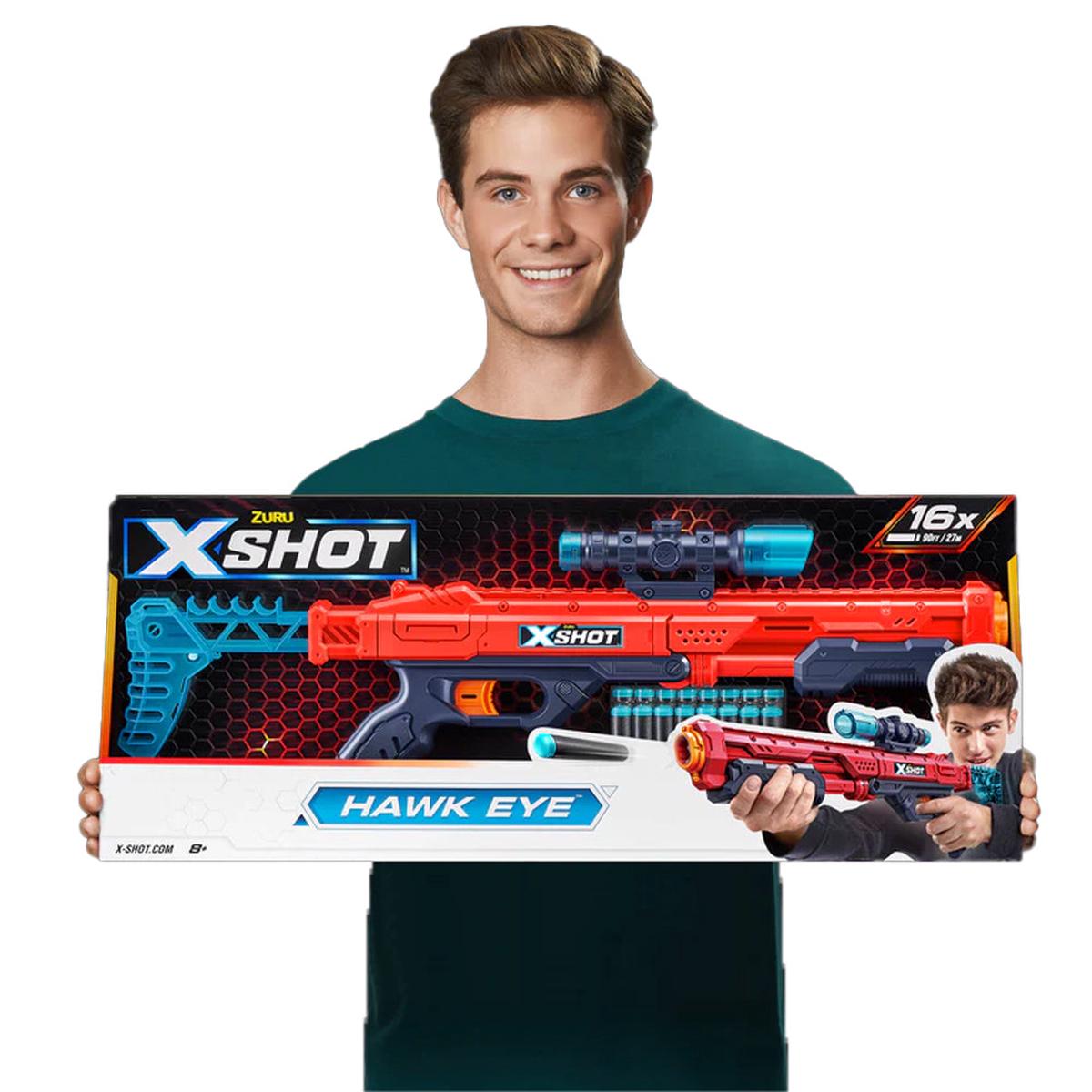 Zuru X Shot Excel Hawk Eye Foam Dart Blaster